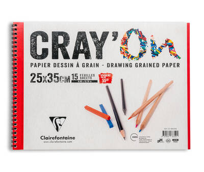 Cray-On Çizim Bloğu 25x35cm 120gr 15 Yaprak