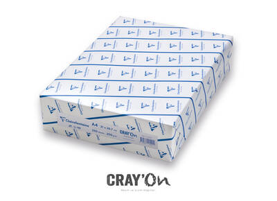Cray-On Resim Kağıdı 35x50cm 200gr - 1 Paket/125 Adet