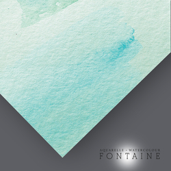 Clairefontaine - Fontaine Kalın Dokulu Suluboya Kağıdı 56x76cm 300gr - 1 Paket/10 Adet