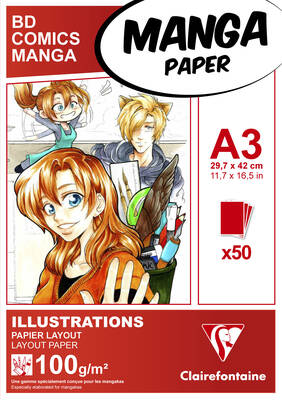 Manga Layout Markör Bloğu A3
