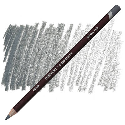 Coloursoft Yumuşak Kuru Boya Kalemi - C700 Mid Grey
