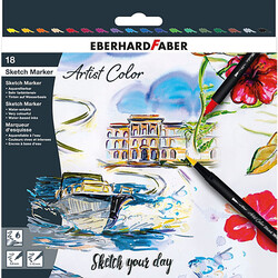 Eberhard Faber - Artist Color Eskiz Markörü 18li Set
