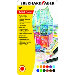 Eberhard Faber - Artist Color Kuruboya Kalemi 12 Renk