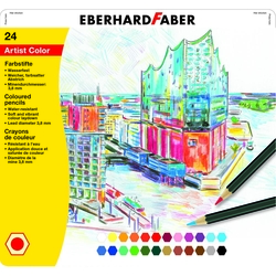 Eberhard Faber - Artist Color Kuruboya Kalemi 24 Renk