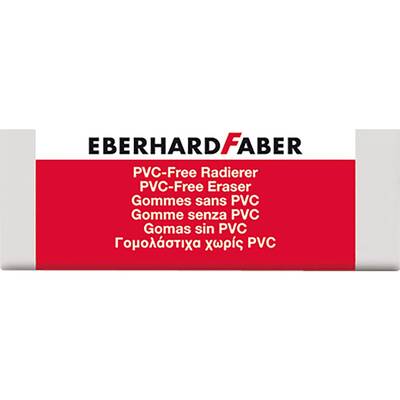 PVC İçermeyen Beyaz Plastik Silgi
