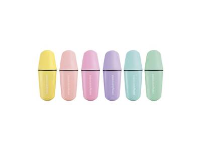 Mini Highlighter Pastel 30lu