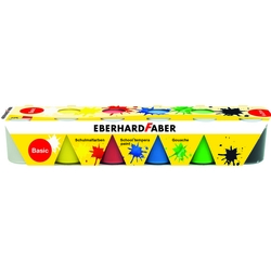 Eberhard Faber - School Tempera Guaj Boya 6x25ml Set Basic