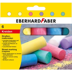 Eberhard Faber - Sokak İşaretleme Pasteli 6 renk