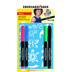 Eberhard Faber - EF Tattoo Marker 4 Blisterli