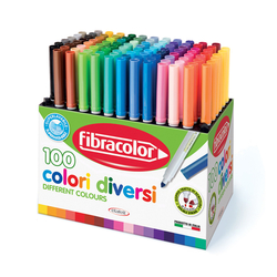 Fibracolor - Fibracolor Colori Diversi 100 Renk