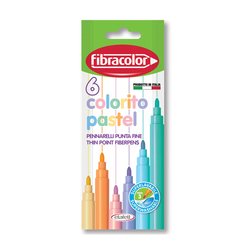 Fibracolor - Fibracolor Colorito Pastel 6 Renk