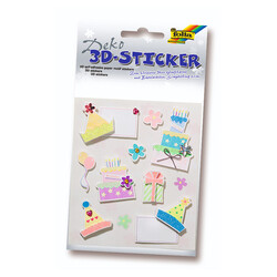 Folia - 3D Kağıt Motif Sticker Set 6