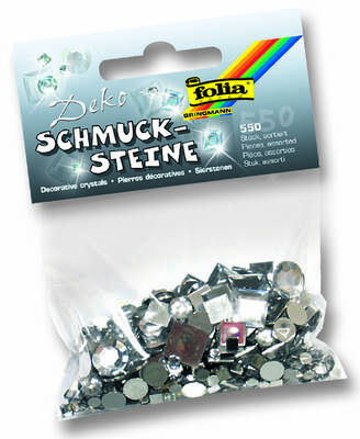 Folia Akrilik Mücevher Taş 550 parça Kristal