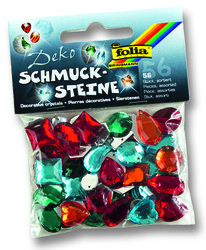 Folia - Folia Akrilik Mücevher Taş 56 parça Midi-İntense