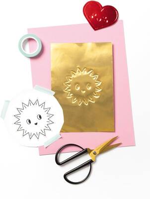 Alu Folyo 18.5x29.5cm Seçilmiş Renk 5 Tabaka