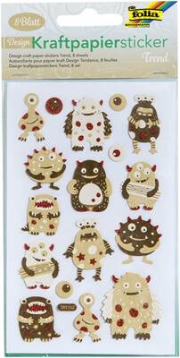 Craft Sticker 10,5X21cm 8 Tabaka Trend