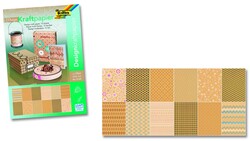 Folia - Folia Desenli Kağıt A4 12 motiv