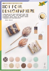 Folia - Hot Foil Set-1 Dizayn Kağıdı 12 Tabaka