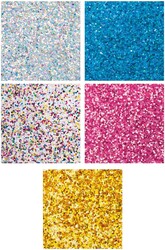 Glitter Karton Parlak Blok 5 Yaprak 300gsm - Thumbnail