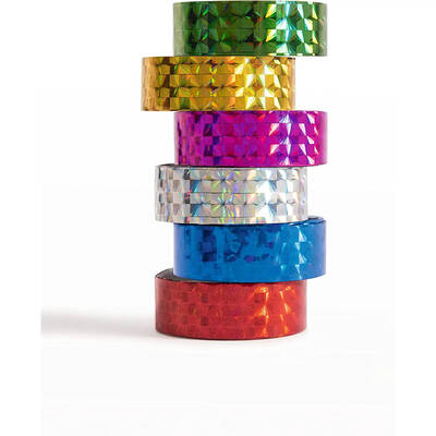 Holo-Tape Renkli Bant Seti Basic 12mmX2m 6lı
