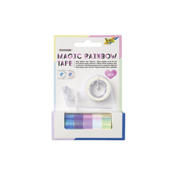 Folia - Holo-Tape Renkli Bant Seti Gökkuşağı 12mmX2m