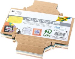 Folia - Küçük Kağıt Çerçeveler 9x9 Kare 48 adet