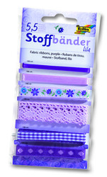 Folia - Folia Kumaş Bandı Set 6 çeşit Mor