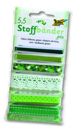 Folia - Folia Kumaş Bandı Set 6 çeşit Yeşil