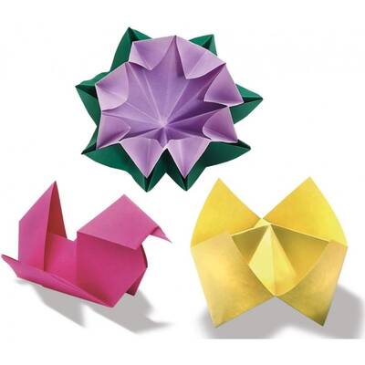 Origami Kağıdı 70gsm Ø15cm 10 Renk 500t Tabaka