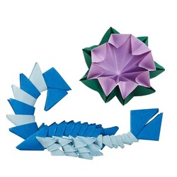 Origami Kağıdı 70gsm 7,5x7,5cm 10 Renk 500 Tabaka - Thumbnail