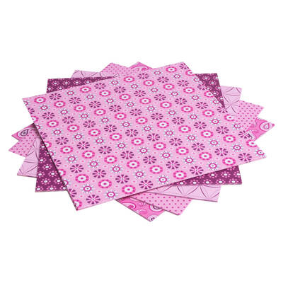 Origami Kağıt 15x15 Basics Pembe 50 Tabaka