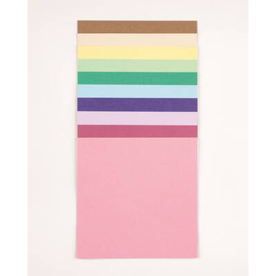 Premium Origami Kağıdı 70 gr. 15x15 Pastel Renkler