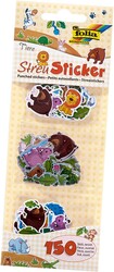 Folia - Punch sticker 150 parça Hayvanlar