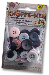 Folia - Folia Renkli Düğmeler Kahverengi 30 gr