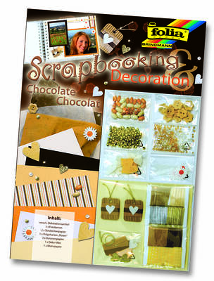 Folia Scrapbooking Deco Set Çikolata