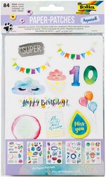 Folia - Sticker Karton Set Aquarell