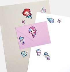 Sticker Payet 'Deniz Kızı' - Thumbnail