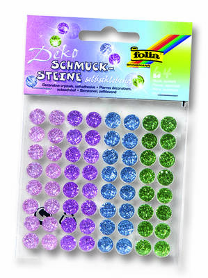 Folia Yapışkanlı Taşlar 80 adet Şeker