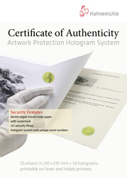 Hahnemühle - HFA Certificate of Authenticity