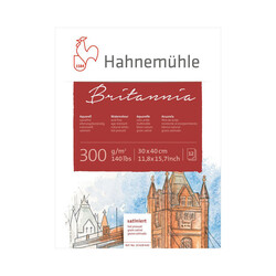 Hahnemühle - Britannia Hot Pressed Blok 30X40cm 12 Yaprak