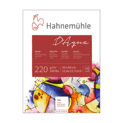 Hahnemühle - DAqua Sulu boya Blok 220g 30x40cm 30 Yaprak