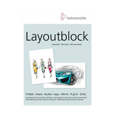 Layout Blok A3 75 sayfa