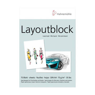 Layout Blok A4 75 sayfa