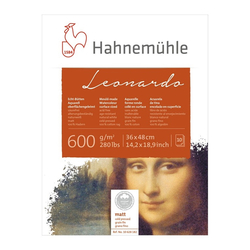 Hahnemühle - Leonardo Suluboya Blok Cold Pressed 600gsm 36x48cm, 10 Yaprak