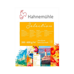 Hahnemühle - Suluboya Blok Watercolor Selection 24x32cm 12 Yaprak