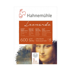 Hahnemühle - Suluboya Blok Leonardo, Rough 600g 24x32 cm 10 Yaprak