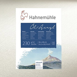 Hahnemühle - Yağlıboya-Akrilik Blok 230g 36x48cm 10 Yaprak
