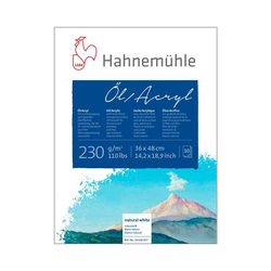Hahnemühle - Yağlıboya-Akrilik Blok 230g 36X48cm 10 Yaprak