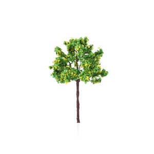 Metal Ağaç 1/50 Yeşil-Sarı 11 cm