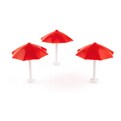 Şemsiye Kırmızı 1/50 - Thumbnail